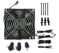 Startbuymore Kit de puerta de ventilador compatible con GRAVITY 560 800 1050XL con interruptor de puerta del motor del ventilador y arnés de cableado de especificaciones OEM para un ajuste sin