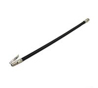 Startbuymore Manguera de extensión para inflador de neumáticos con portabrocas autoblocante de 14.76 pulgadas, conector flexible de manguera de compresor de aire para neumáticos de coche con válvula
