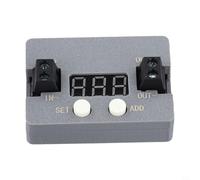 Startbuymore Módulo de interruptor de alimentación CC para sistemas de batería de 12 V con corte de subtensión programable y activación automática por encima del umbral de voltaje establecido (sin