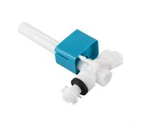 Startbuymore Piezas de descarga de cisterna de inodoro, válvula de entrada de agua lateral, accesorios de válvula de llenado de inodoro, válvula de entrada de agua horizontal de 245 x 145 mm (plástico