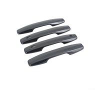 Startbuymore Protectores de manija de puerta mejorados a presión para Toyota Rav4 2026, protectores de moldura exterior de cobertura completa (negro brillante)