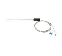 Startbuymore Sensor de control de temperatura 12345M PT100K Sonda de termopar con fuerte transmisión de señal y diseño antiinterferencias para máquinas herramientas (cable tipo PT00 2M)