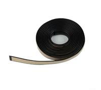 Startbuymore Tira de goma del sello de EPDM para el parabrisas delantero automotriz y la resistencia a las inclemencias del tiempo a prueba de fugas in