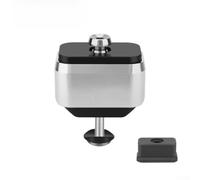 Startbuymore Unidad de choque trasero plegable de aleación de aluminio para bicicletas Pline Tline con eje de titanio y reducción de vibración multidimensional (plata)