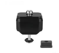 Startbuymore Unidad de choque trasero plegable de aleación de aluminio para bicicletas Pline Tline con eje de titanio y reducción de vibración multidimensional (negro)