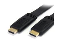 StarTech 10FT Flat High Speed HDMI Macho a HDMI Cable Macho - Negro
