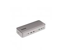 StarTech.com - Docking Station KVM USB-C para Portátil - Replicador de Puertos USB Tipo C para 2 Monitores DisplayPort 4K 60Hz -