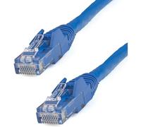 StarTech 15 pies CAT6 SNAGLESS UTP Cable de conexión ETL verificado - Black SPIG9 Azul Azul 25 ft