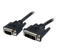 StarTech 15ft DVI - VGA - adaptadores de Cable de vídeo (DVI-A, VGA (D-Sub), Macho/Macho, Negro)