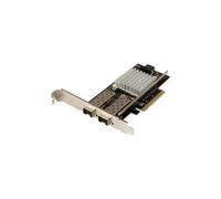 StarTech 2-Port 10G Fibra Tarjeta de Red Con Abierto SFP+ Pcie ,Intel Chip