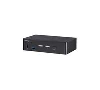 StarTech 2 Puerto Displayport KVM Interruptor Taa Compatible 4K 60Hz USB 3.0 Hub