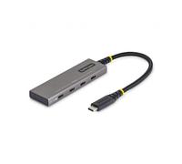 StarTech Hub USB-C de 4 Puertos - Ladrón Tipo C - PD de Carga de 100W - 10Gbps - 4X Puertos Tipo C - Aluminio Reciclado