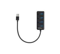 Startech Hub Usb 3.0 De 4 Puertos Usb-a One Size Black