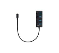 StarTech 4-Port USB C Hub 4x Usb-A Puertos Con Individual / Apagado