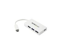 StarTech 4-Port Usb-C Hub - A 1x Y 3x Usb-A USB 3.0 Blanco HB30C3A1CFBW