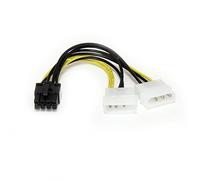 StarTech 6In Lp4 To 8 Pin Pci Express Video Card Power Adapter OFF-ACC NUEVO