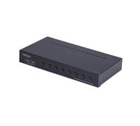 STARTECH 8-Port Displayport Interruptor KVM W/1U Kit de Montaje en Rack , 4K