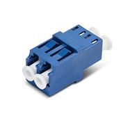 StarTech Acoplador de Fibra Óptica LC a LC Monomodo Dúplex - Acoplador de Fibra UPC Monomodo para Panel de Parcheo