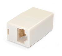 StarTech Acoplador Modular Cat5e RJ45 UTP Hembra a Hembra en Línea - Beige