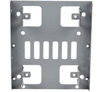 StarTech.com Bracket Adaptador Bandeja de Montaje 2 Unidades de Disco Duro HDD de 2,5" a Bahía de 3,5 Pulgadas