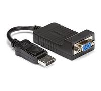 StarTech Adaptador Activo DisplayPort a VGA, 1080p, DP 1.2, Dongle (DP2VGA) | Conversor activo de DisplayPort a VGA, Fuentes DP y DP++, Conector DP con cierre, Resolución hasta 2048x1280