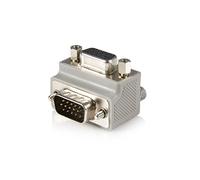 StarTech.com Adaptador VGA en ángulo recto GC1515MFRA1 - Macho/Hembra DB15, Gris