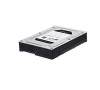 StarTech Adaptador de Disco de 2,5 a 3,5in, SATA/SAS SSD/HDD (25SATSAS35HD) | Caja adaptadora de disco, Compatible con SATA I/II/III y SAS I/II hasta 6Gbps, Sin herramientas