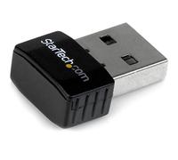 StarTech Adaptador de Red USB 2.0 Wireless-N 300Mbps 2T2R (USB300WN2X2C) | Configuración de antena 2x2 MIMO, IEEE 802.11n hasta 300Mbps, Retrocompatible con 802.11b/g