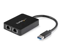 StarTech Adaptador de Red USB 3.0 a Doble Gigabit Ethernet LAN