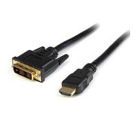 StarTech.com Cable HDMI a DVI 2m - DVI-D Macho - HDMI Macho - Adaptador - Negro