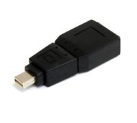 StarTech.com GCMDP2DPMF - Adaptador para Monitor de Ordenador, Mini DisplayPort a DisplayPort, Negro