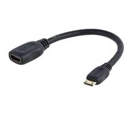 StarTech Adaptador Mini HDMI a HDMI 4K 12,5 cm - Cable para Cámara DSLR, Tablet y Portátil