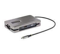 StarTech Adaptador Multipuertos USB-C Docking Station para 2 Monitores PD 100W