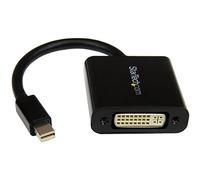 StarTech Adaptador Pasivo Compacto Mini DP a DVI-D, 1080p (MDP2DVI3) | Convertidor de vídeo pasivo mDP a DVI, Compatible con Thunderbolt 1 y 2 Mac/PC, Diseño compacto ideal para viajar