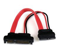 StarTech Adaptador SATA Slimline a SATA con Corriente 15cm (SLSATAADAP6) | Cable de 15cm, Receptáculo SATA slimline, Datos y alimentación, Hembra a Macho