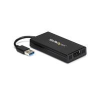 StarTech Adaptador USB 3.0 a DisplayPort 4K 30Hz Certificado DisplayLink Mac y Windows