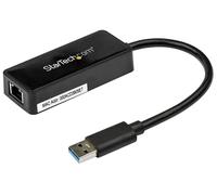 STARTECH Adaptador USB 3.0 a Gigabit Ethernet con Puerto USB
