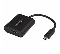 StarTech Adaptador USB-C a 4K HDMI, 4K 60Hz, Interruptor de Presentación | Salida hasta 3840x2160p a 60Hz, Compatible con Windows y Mac, Conector USB-C reversible