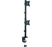 StarTech.com Base de Soporte Vertical VESA Ajustable para Dos Monitores de hasta 27 Pulgadas ( ARMDUALV )