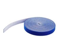 StarTech Bobina Gancho y Bucle 30,48m, Sujetacables, Azul (HKLP100BL) | Corte a medida sin desperdicio, Material de resistencia industrial
