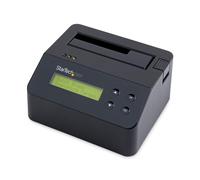 StarTech.com Borrador Autónomo USB 3.0 de 1 Bahía para Discos Duros o SSDs, USB 3.0 a SATA II (3 Gbps), TAA, 9 Modos de Borrado, Pantalla LCD, Sanitizador, Puerto DB-9 de Impresora (SDOCK1EU3P)