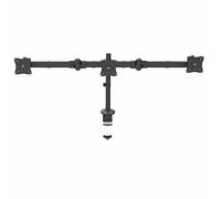 StarTech Brazo articulado para 3 monitores ARMTRIO – VESA hasta 27" altura ajustable mordaza
