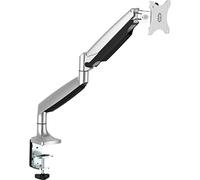 StarTech Brazo para Monitor de Escritorio 32in, 9kg, Plata (ARMPIVOTHD) | Abrazadera en C u ojal, Articulación de movimiento completo, Extensión de hasta 60, 4cm