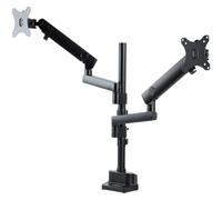 ST ARMDUALPIVOT - Soporte para monitor, 2 pantallas, montaje en mesa