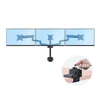 StarTech Brazo Sobremesa Triple Monitor 27in, VESA (3MP2AG-MONITOR-ARM) | Hasta 7kg por pantalla, Grommet o abrazadera en C, Brazos articulados