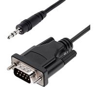 StarTech Cable serie RS232 DB9 macho a 3,5 mm 1 m (9M351M-RS232-CABLE)