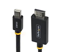 StarTech Cable Activo Mini DP a HDMI 2.0 2m, 4K 60Hz (2M-MDP-HDMI2-4K60) | Cable conversor mDP a HDMI 2.0, HBR3, HDCP 2.3 y DPCP, Audio 7.1 canales, Instalacion plug-and-play