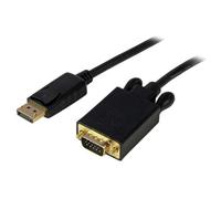 Cable - StarTech.com DP2VGAMM6B Cable 1,8m Adaptador Conversor DisplayPort VGA Activo Negro