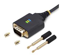 StarTech Cable adaptador USB a serie RS232 DB9 30 cm FTDI Retención COM Windows/macOS/Linux