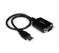 Startech Cable Adaptador USB a Serie RS232 DB9 30cm con Retención del Puerto de Asignación COM